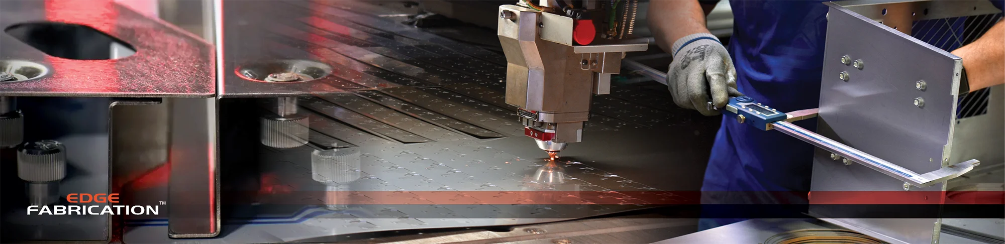 Photo collage showing considerations for choosing materials in sheet metal fabrication projects, including corrosion resistance, material, and cost.
